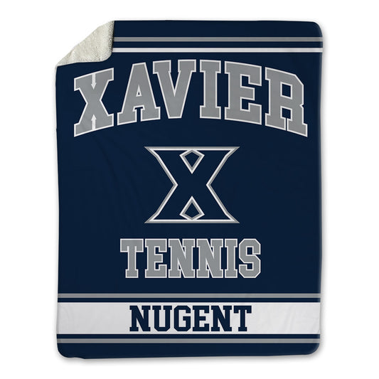 Xavier - NCAA Women's Tennis : Abby Nugent - Blanket-0