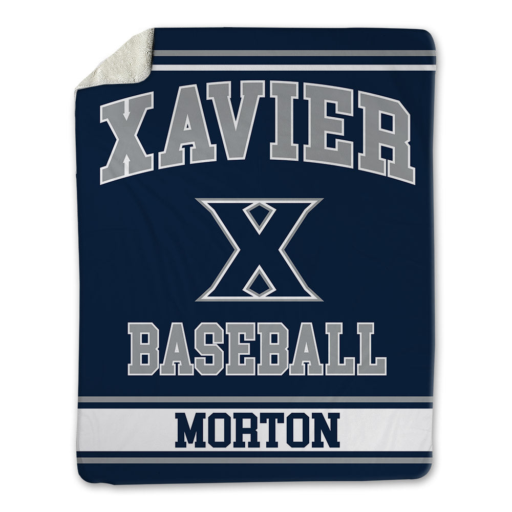 Xavier - NCAA Baseball : Mitchell Morton - Blanket-0