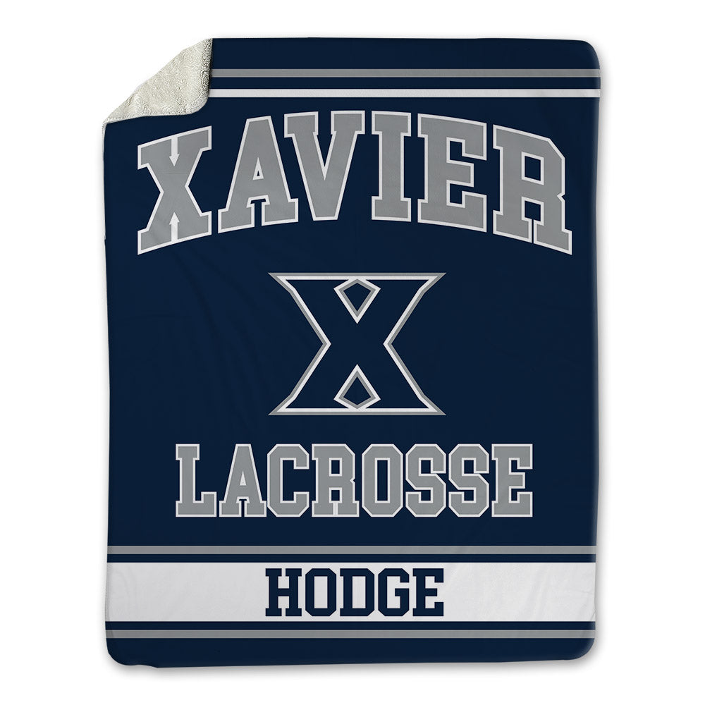 Xavier - NCAA Women's Lacrosse : Brynley Hodge - Blanket-0