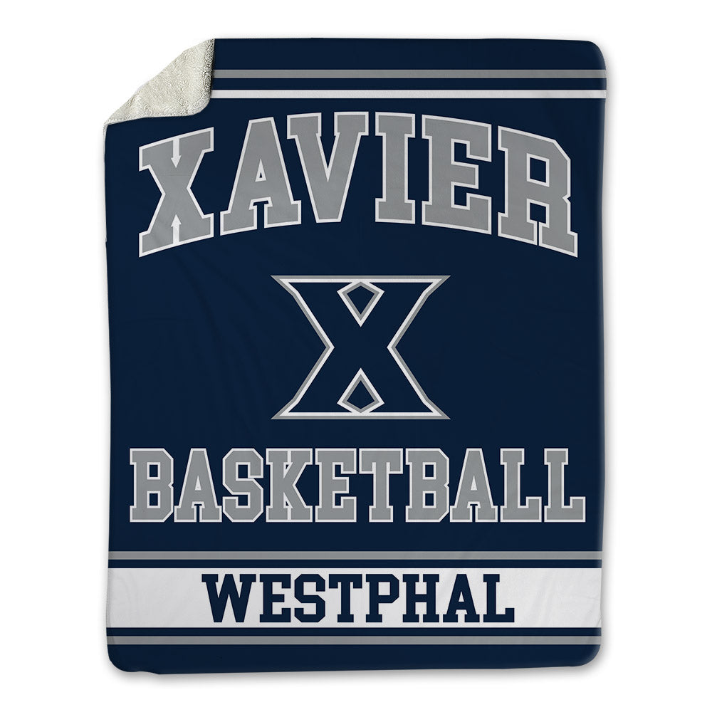 Xavier - NCAA Men's Basketball : Kason Westphal - Blanket-0