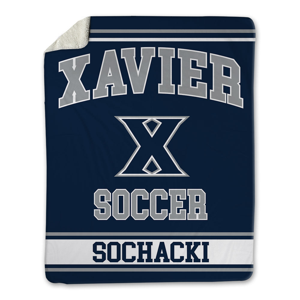 Xavier - NCAA Women's Soccer : Reese Sochacki - Blanket-0
