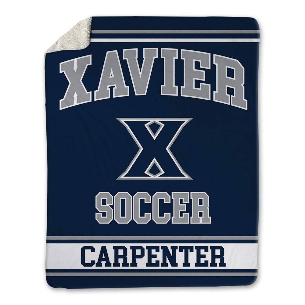 Xavier - NCAA Women's Soccer : Reese Carpenter - Blanket-0