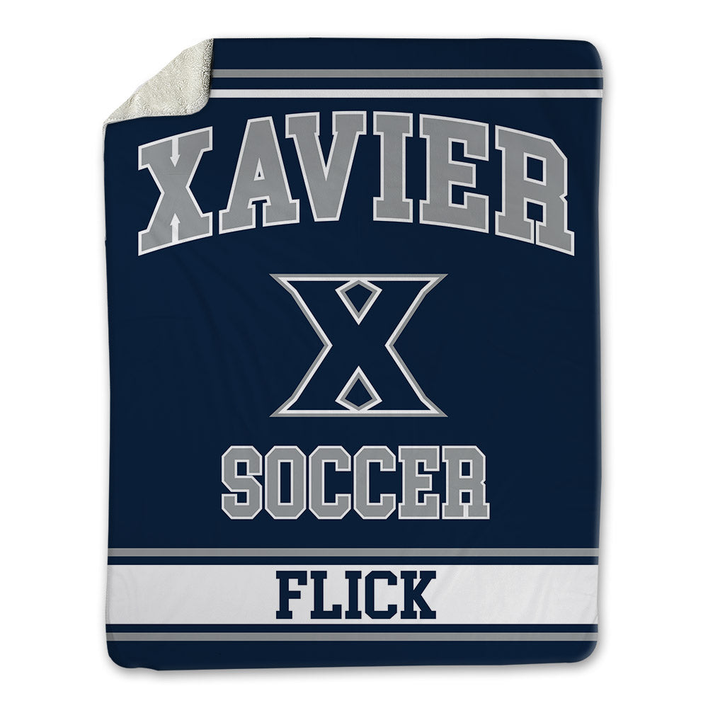 Xavier - NCAA Women's Soccer : Emma Flick - Blanket-0