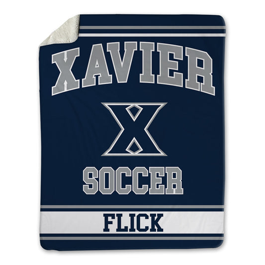 Xavier - NCAA Women's Soccer : Emma Flick - Blanket-0