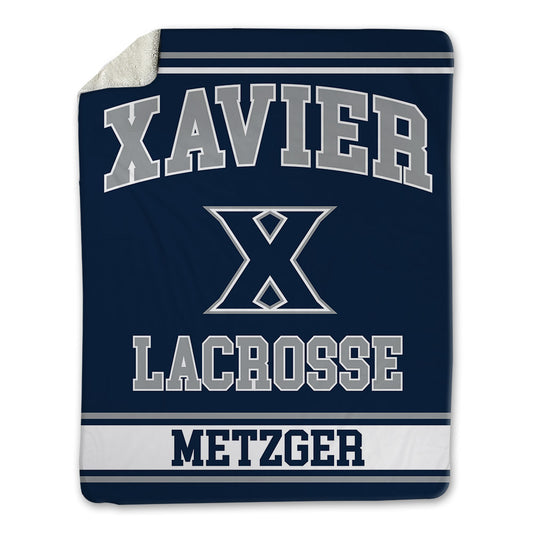 Xavier - NCAA Women's Lacrosse : Mackenzie Metzger - Blanket-0