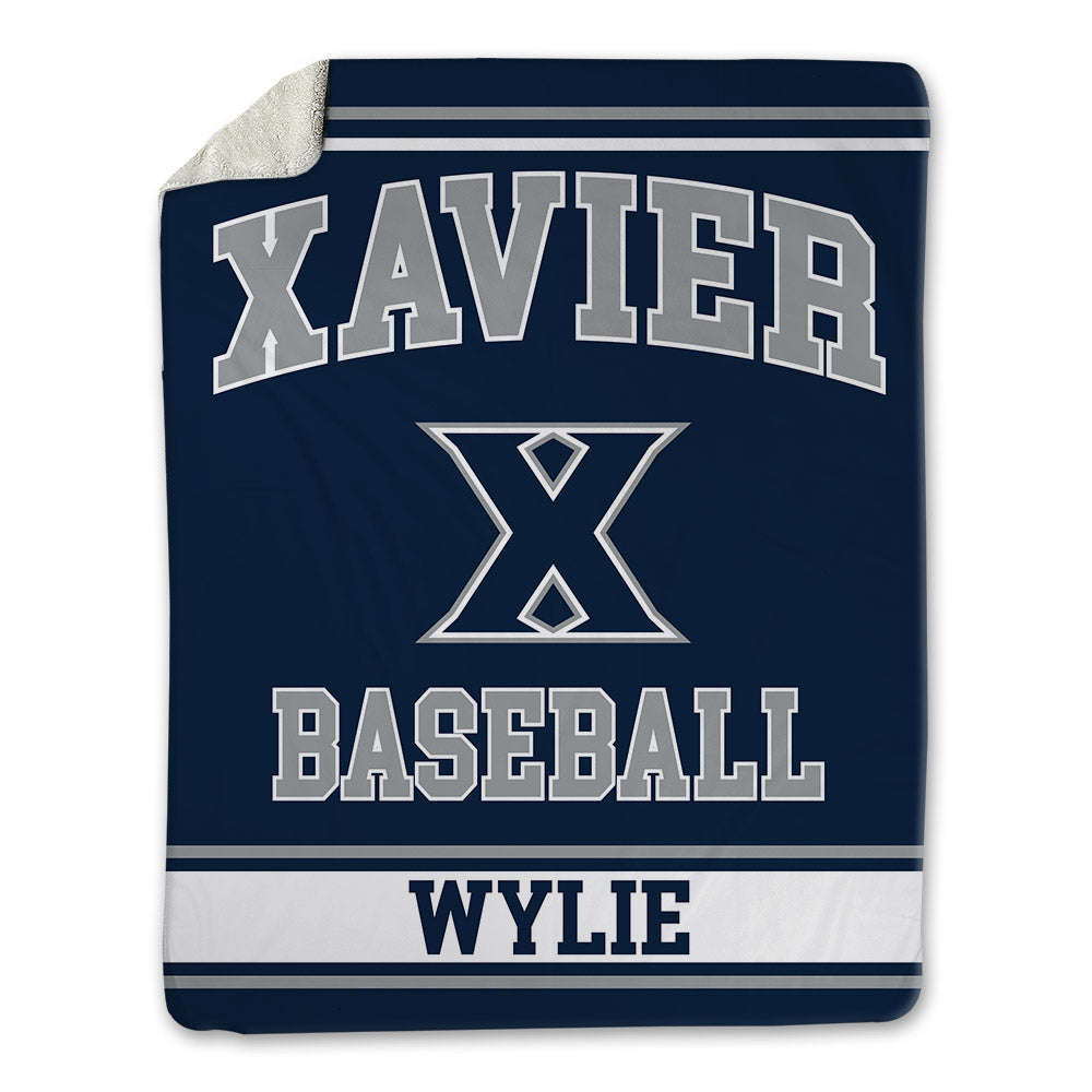 Xavier - NCAA Baseball : Jon Wylie - Blanket-0