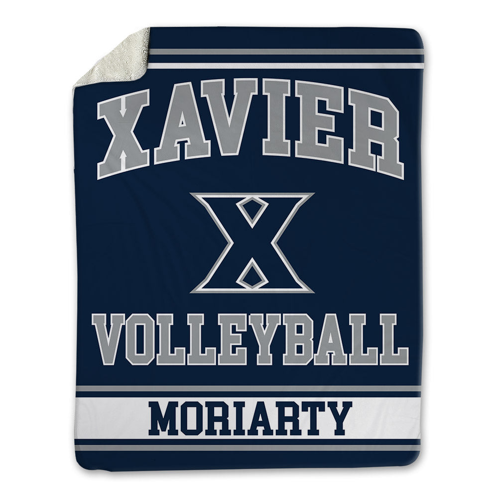 Xavier - NCAA Women's Volleyball : Charlotte Moriarty - Blanket-0