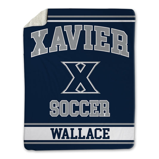 Xavier - NCAA Women's Soccer : Izzie Wallace - Blanket-0