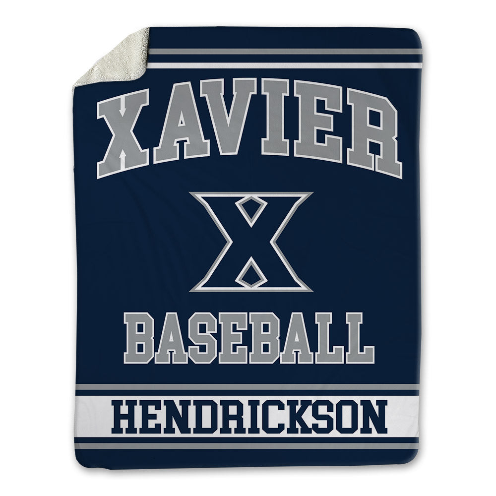 Xavier - NCAA Baseball : Carter Hendrickson - Blanket-0