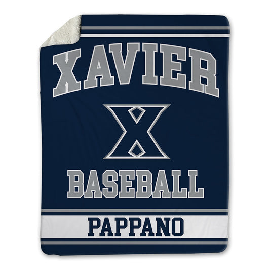 Xavier - NCAA Baseball : Luke Pappano - Blanket-0