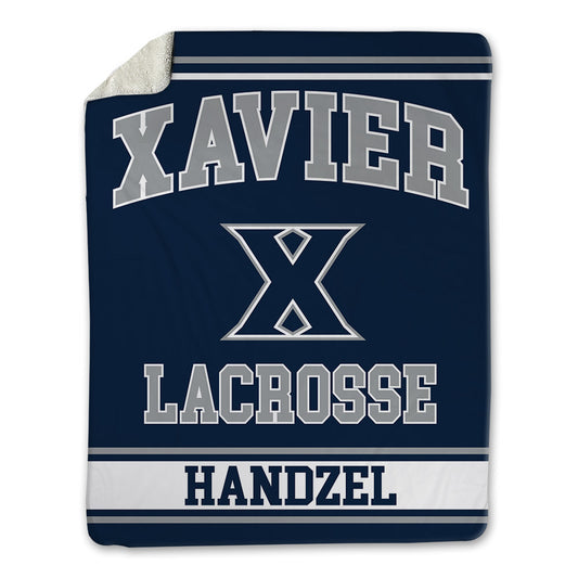 Xavier - NCAA Women's Lacrosse : Morgan Handzel - Blanket-0