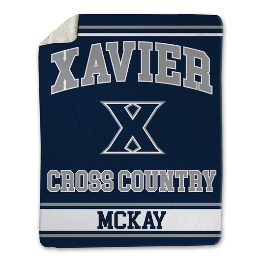 Xavier - NCAA Women's Cross Country : Grace McKay - Blanket-0