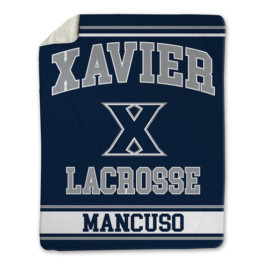 Xavier - NCAA Women's Lacrosse : Lola Mancuso - Blanket-0