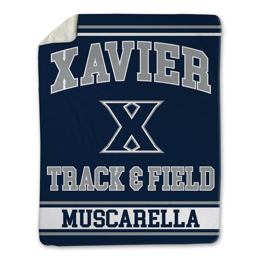 Xavier - NCAA Men's Track & Field : Nick Muscarella - Blanket-0
