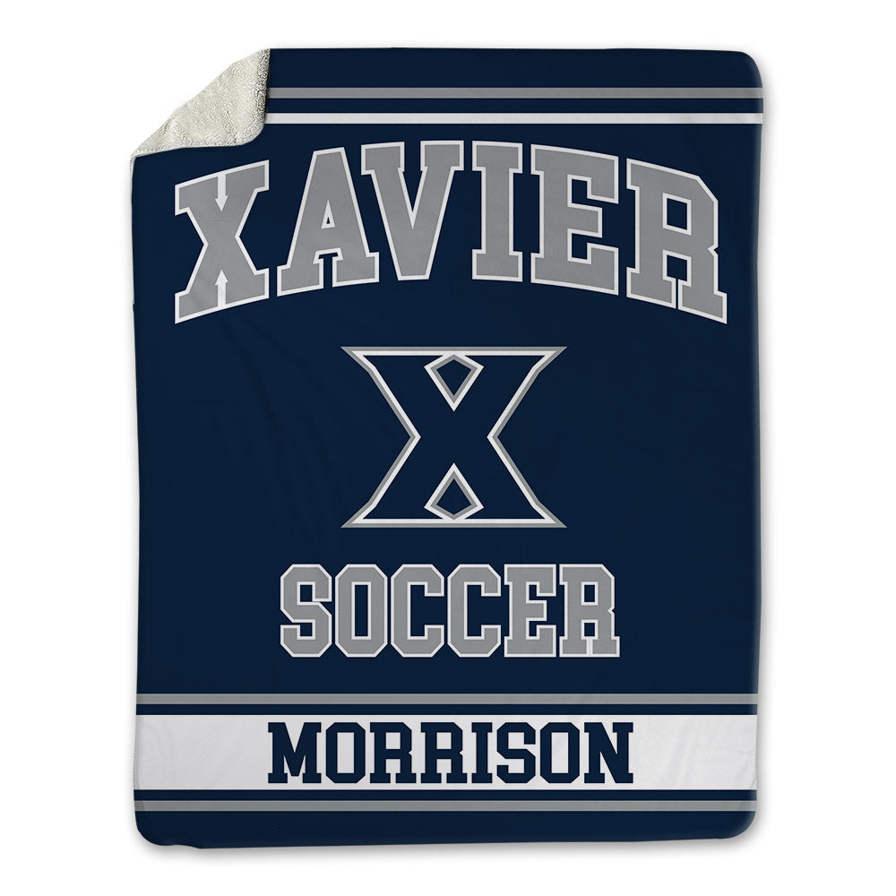 Xavier - NCAA Women's Soccer : Alexis Morrison - Blanket-0