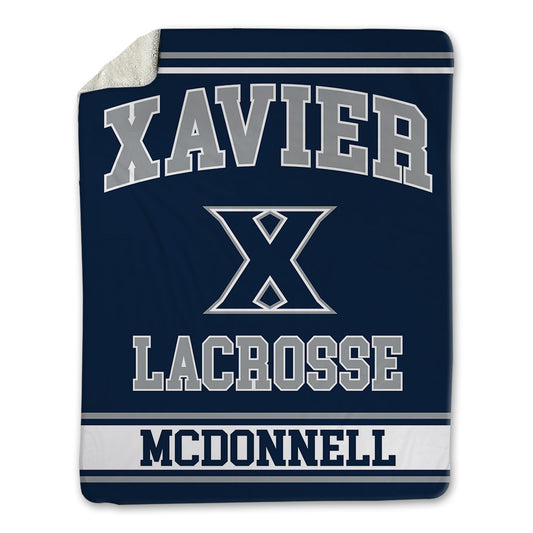 Xavier - NCAA Women's Lacrosse : Katelyn McDonnell - Blanket-0