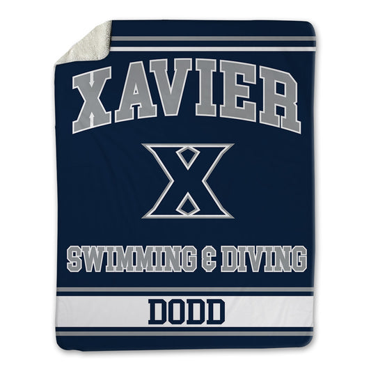 Xavier - NCAA Women's Swimming & Diving : Karlie Dodd - Blanket-0