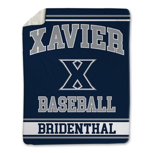 Xavier - NCAA Baseball : Eli Bridenthal - Blanket-0