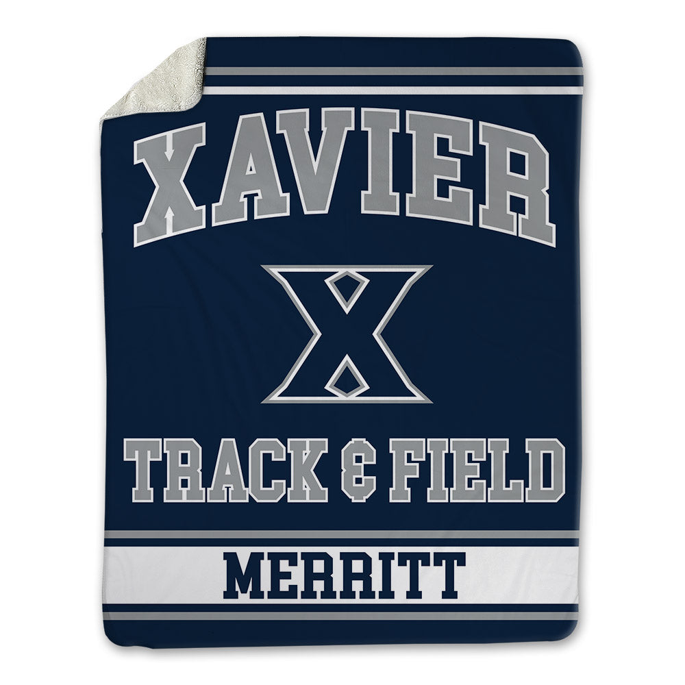 Xavier - NCAA Men's Track & Field : Andrew Merritt - Blanket-0