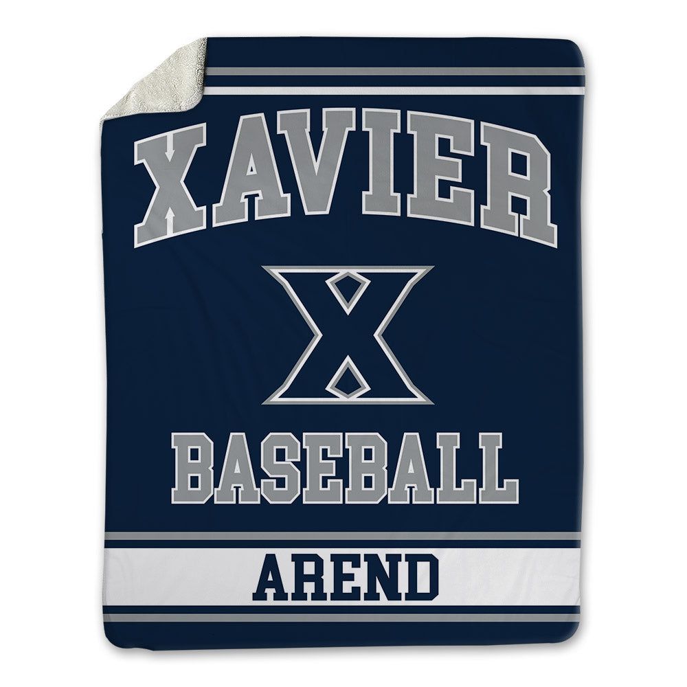 Xavier - NCAA Baseball : Joey Arend - Blanket-0