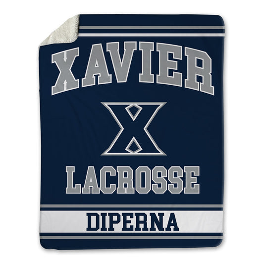 Xavier - NCAA Women's Lacrosse : Mia DiPerna - Blanket-0