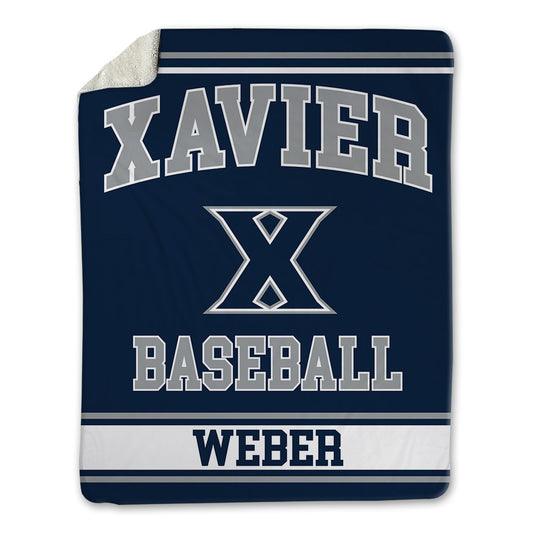 Xavier - NCAA Baseball : Ben Weber - Blanket-0