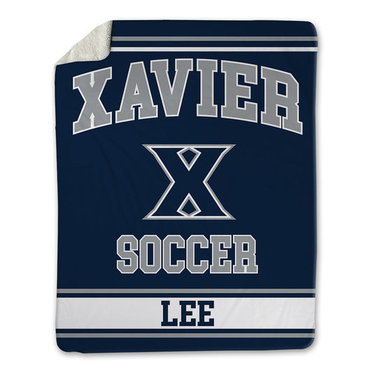 Xavier - NCAA Men's Soccer : Gun Lee - Blanket-0