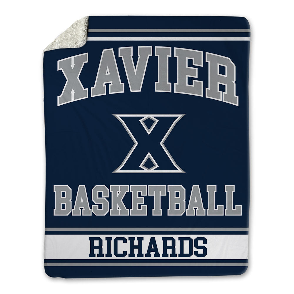 Xavier - NCAA Women's Basketball : Payton Richards - Blanket-0