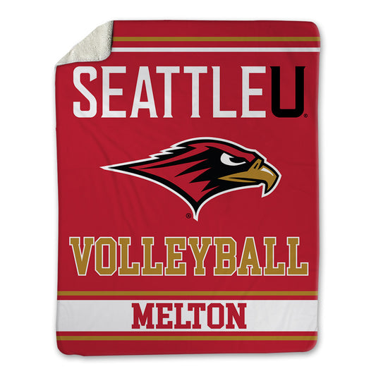 Seattle - NCAA Women's Volleyball : Teagan Melton - Blanket-0