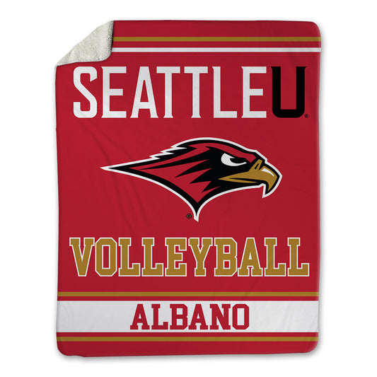 Seattle - NCAA Women's Volleyball : Katelynn Albano - Blanket-0