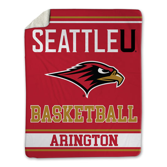 Seattle - NCAA Men's Basketball : Maleek Arington - Blanket-0