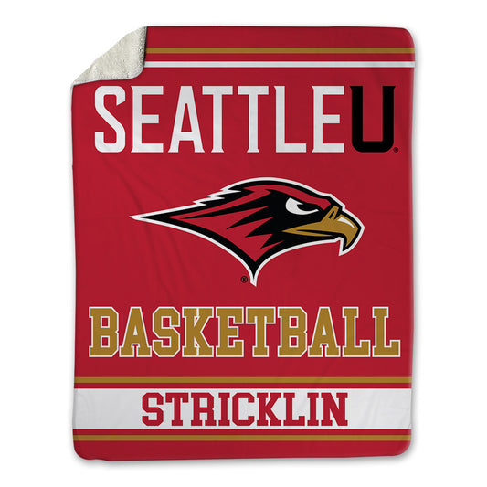 Seattle - NCAA Women's Basketball : Tamia Stricklin - Blanket-0