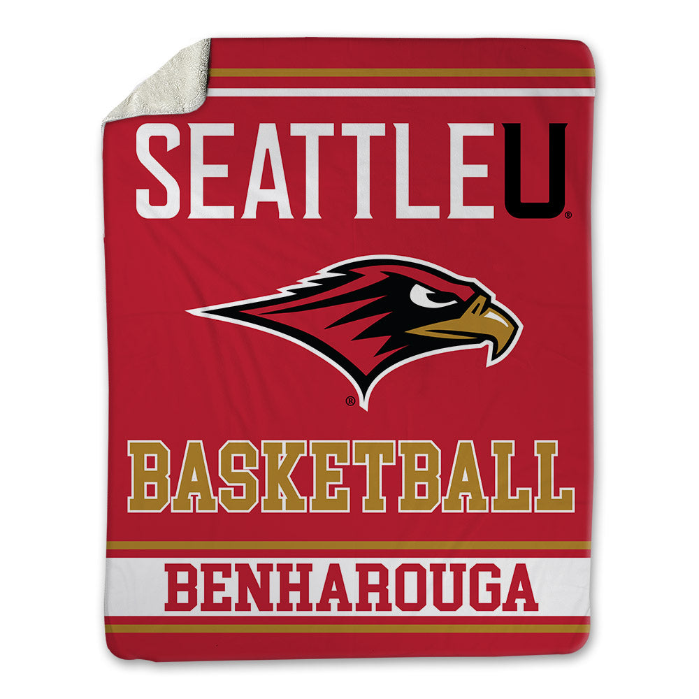 Seattle - NCAA Women's Basketball : Sophie Benharouga - Blanket-0