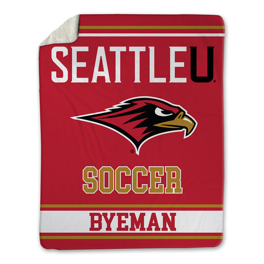 Seattle - NCAA Women's Soccer : Jaelyn Byeman - Blanket-0