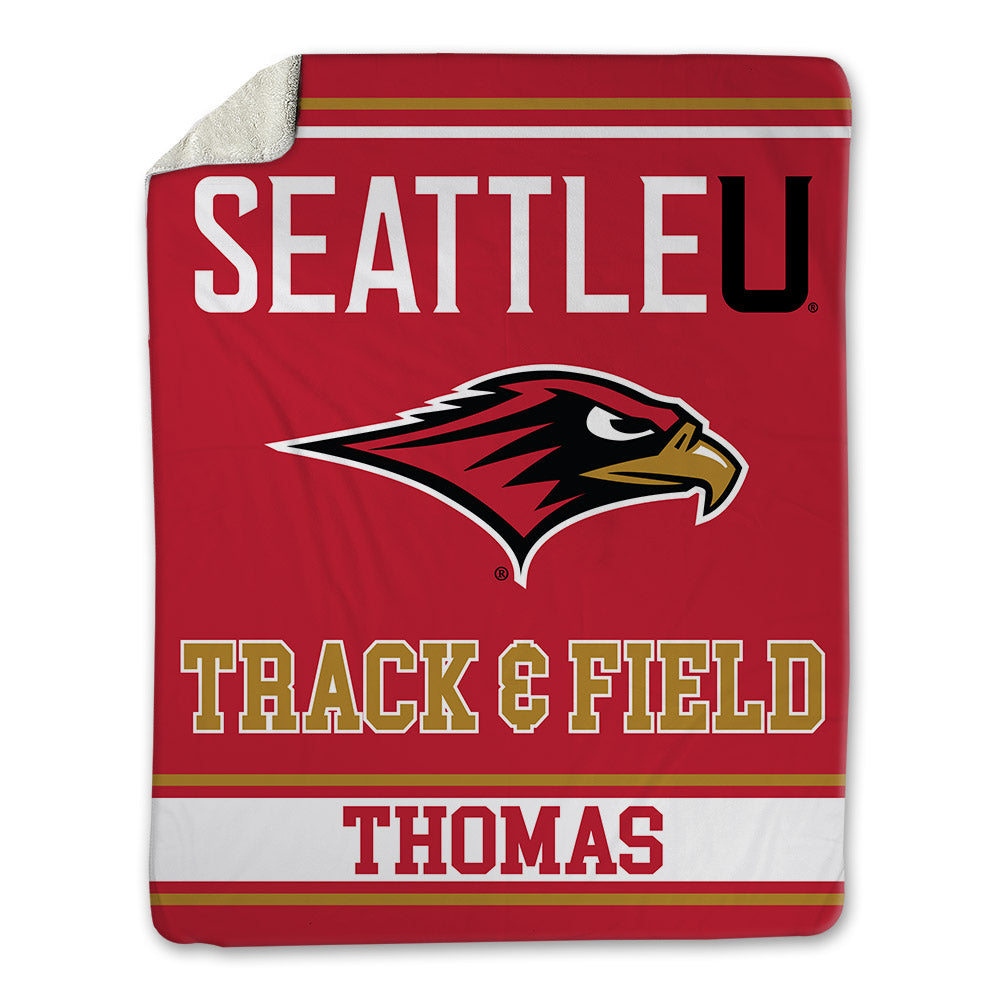 Seattle - NCAA Men's Track & Field : Nate Thomas - Blanket-0