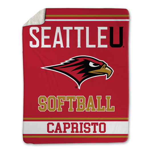 Seattle - NCAA Softball : Oona Capristo - Blanket-0