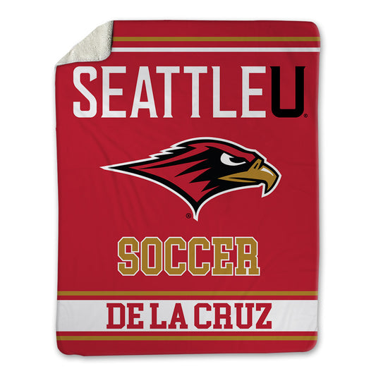 Seattle - NCAA Women's Soccer : Emma de la Cruz - Blanket-0
