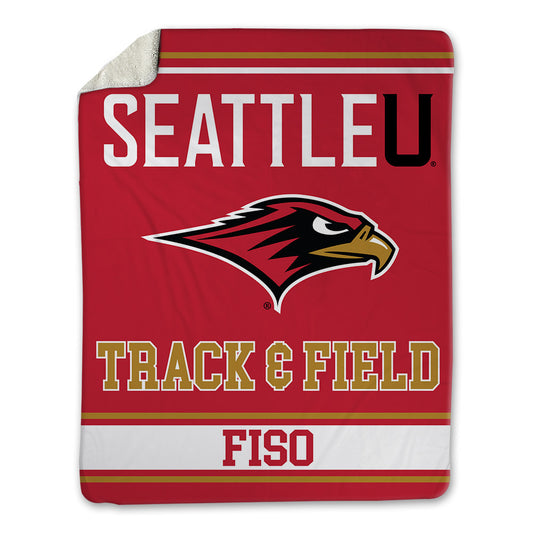 Seattle - NCAA Men's Track & Field : Matthew Fiso - Blanket-0