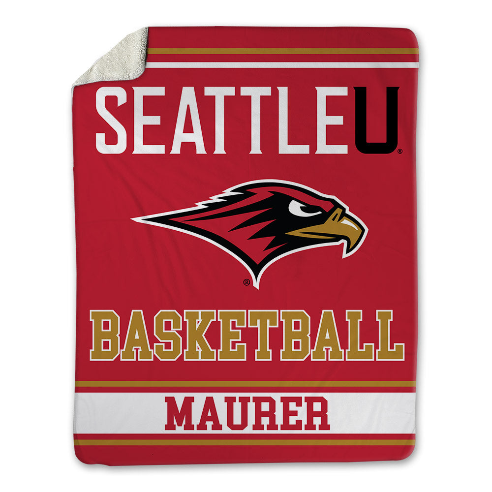Seattle - NCAA Men's Basketball : Austin Maurer - Blanket-0