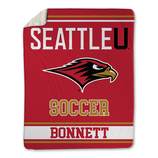 Seattle - NCAA Women's Soccer : Bella Bonnett - Blanket-0