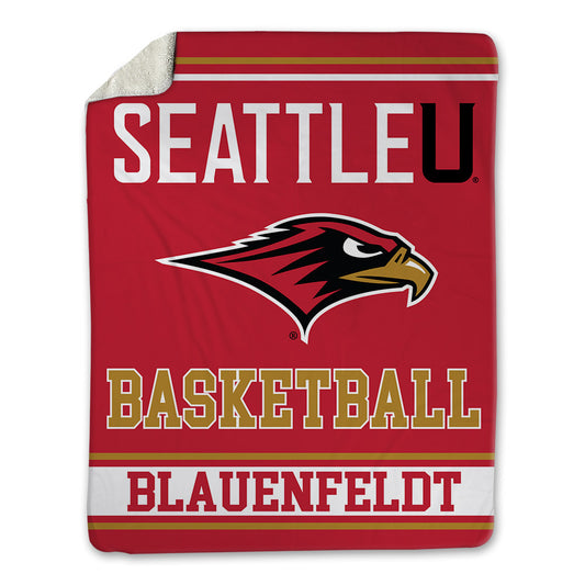 Seattle - NCAA Women's Basketball : Asta Blauenfeldt - Blanket-0