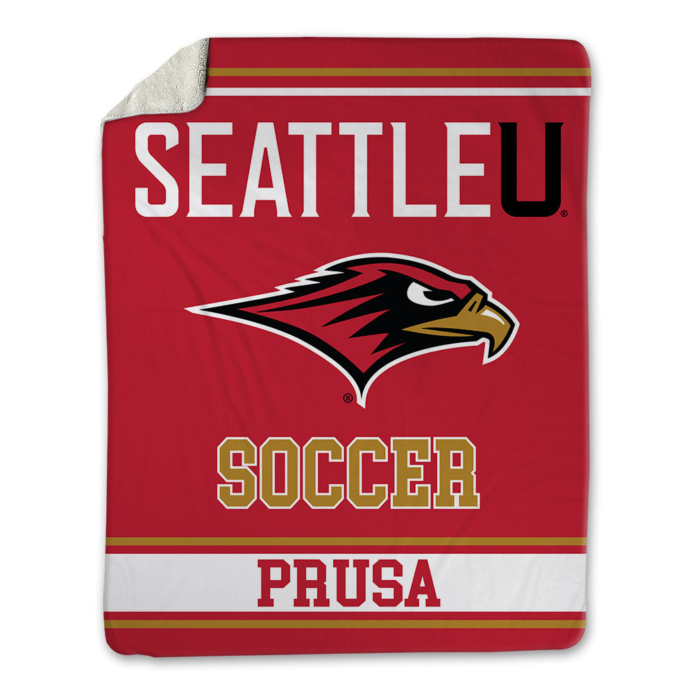 Seattle - NCAA Women's Soccer : Nina Prusa - Blanket-0