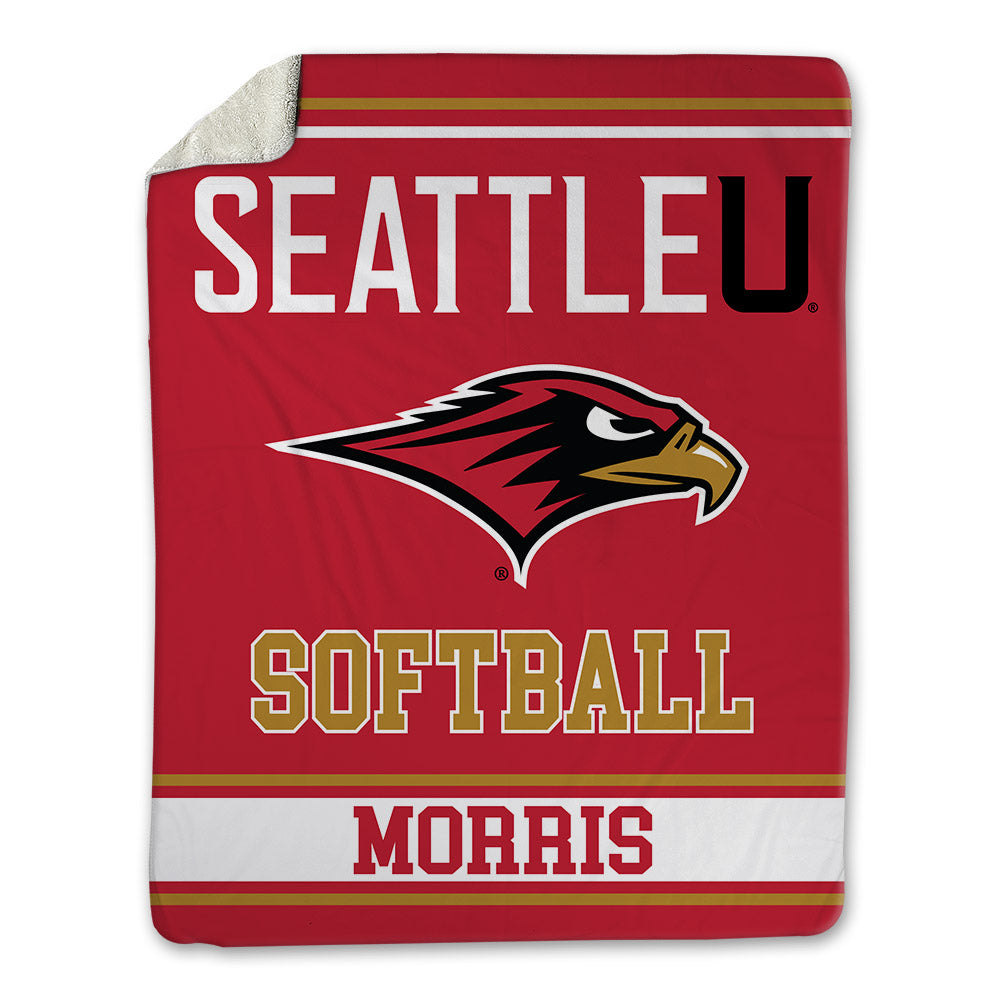 Seattle - NCAA Softball : Amanda Morris - Blanket-0