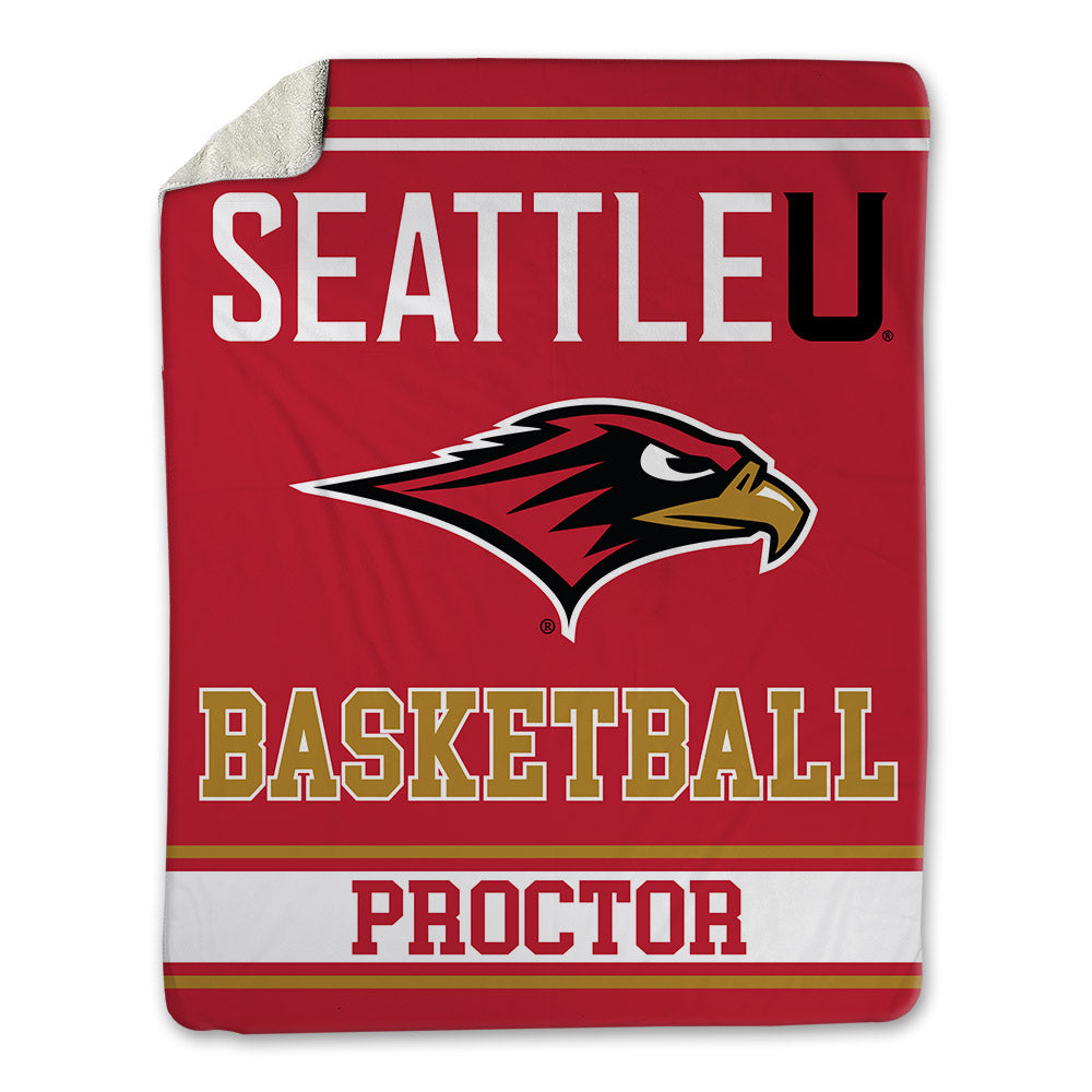 Seattle - NCAA Women's Basketball : Fia Proctor - Blanket-0