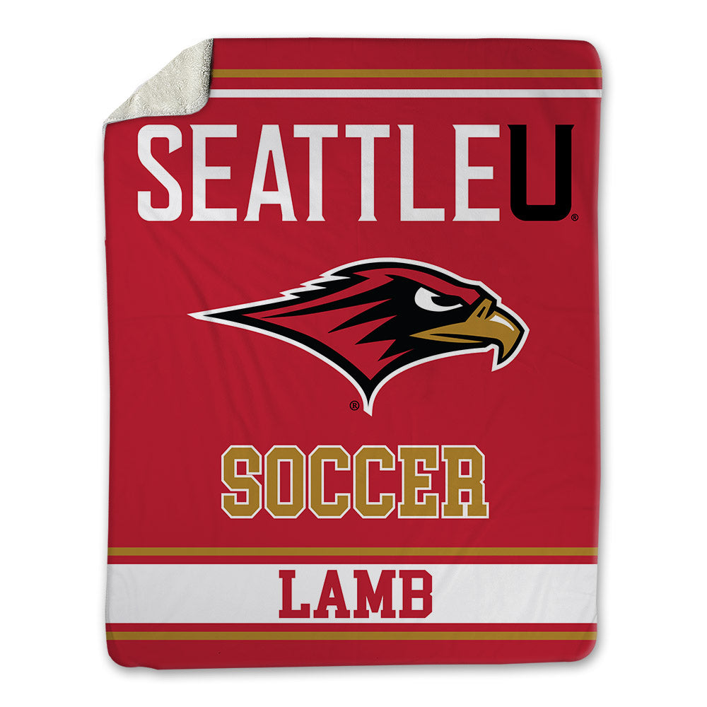 Seattle - NCAA Women's Soccer : Alana Lamb - Blanket-0