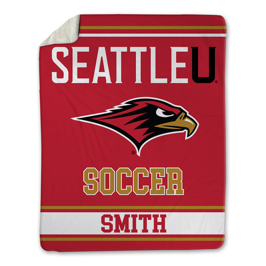 Seattle - NCAA Women's Soccer : Sydnee Smith - Blanket-0