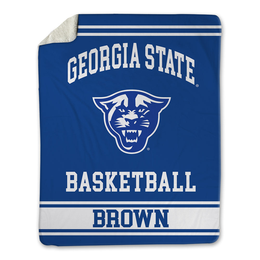 Georgia State - NCAA Men's Basketball : Malachi Brown - Blanket-0