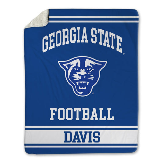 Georgia State - NCAA Football : Aaron Davis - Blanket-0