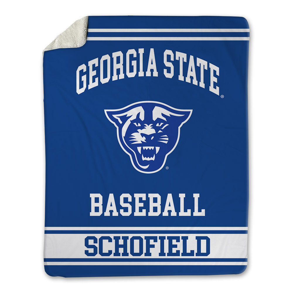 Georgia State - NCAA Baseball : Samuel Schofield - Blanket-0