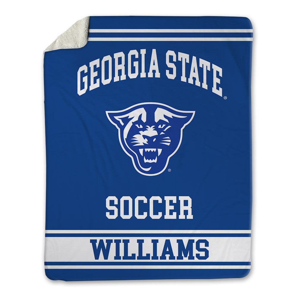 Georgia State - NCAA Men's Soccer : Gavin Williams - Blanket-0